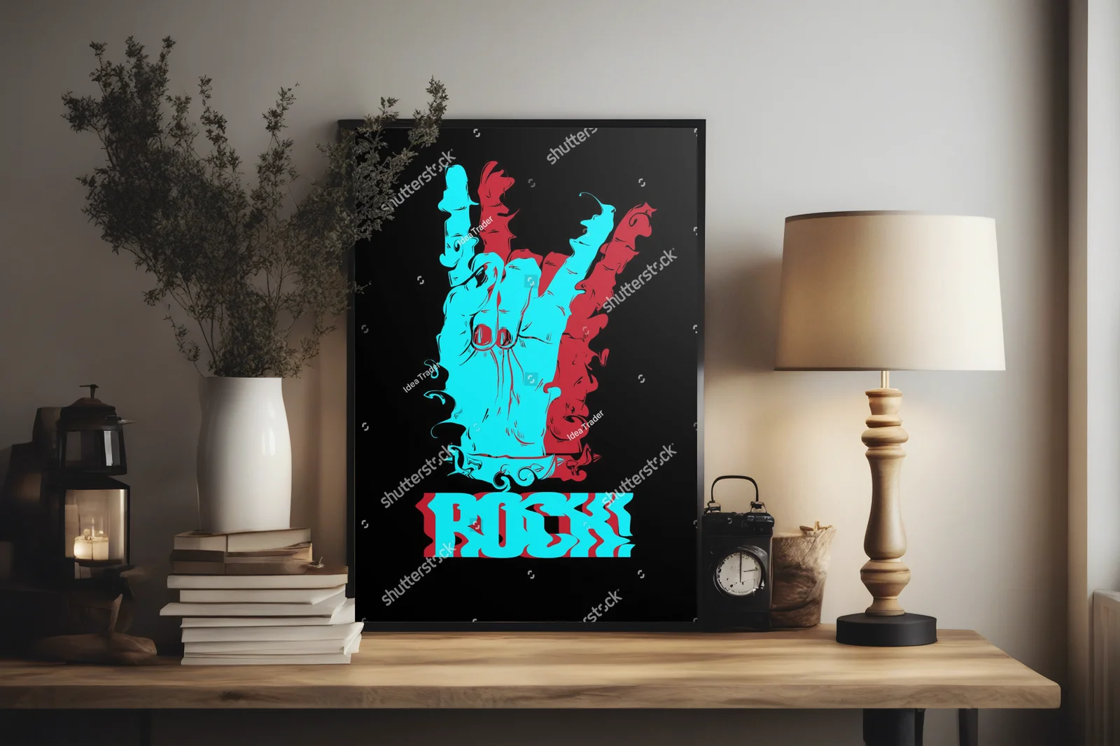 Mocna ilustracja z rockowym akcentem