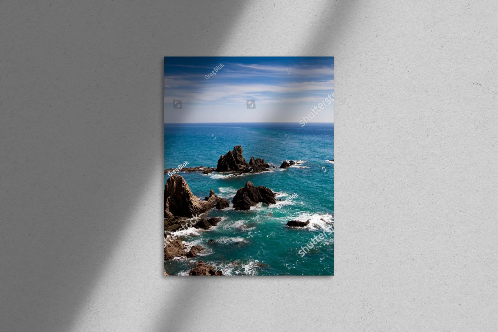 Cudowna atmosfera Cabo de Gata w czarnej tonacji