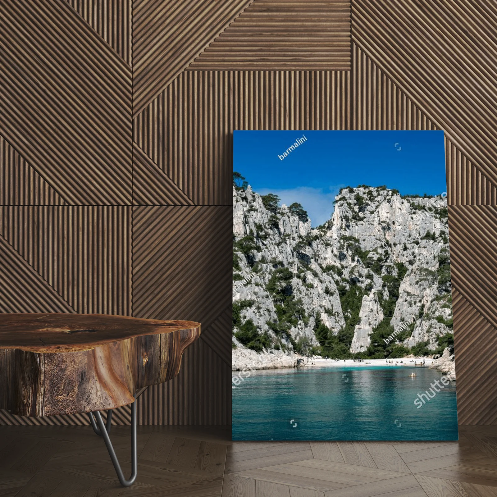 Zachwycający widok na Calanque d'En-vau