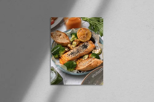 Aromatyczna uczta: wędzony salmon w towarzystwie warzyw