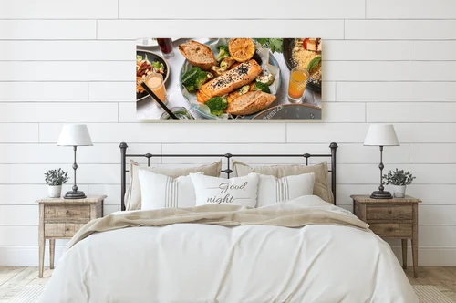 Aromatyczna uczta: wędzony salmon w towarzystwie warzyw