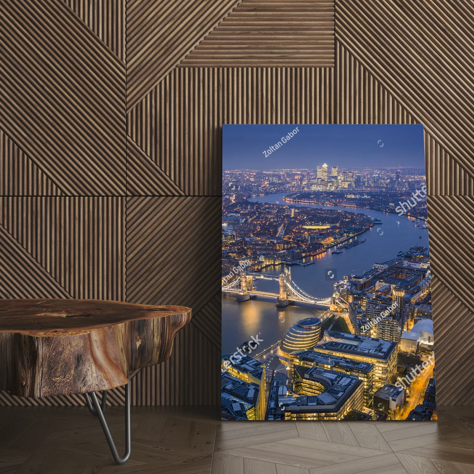 Zachwycająca nocna panorama Londynu