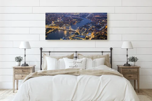 Zachwycająca nocna panorama Londynu
