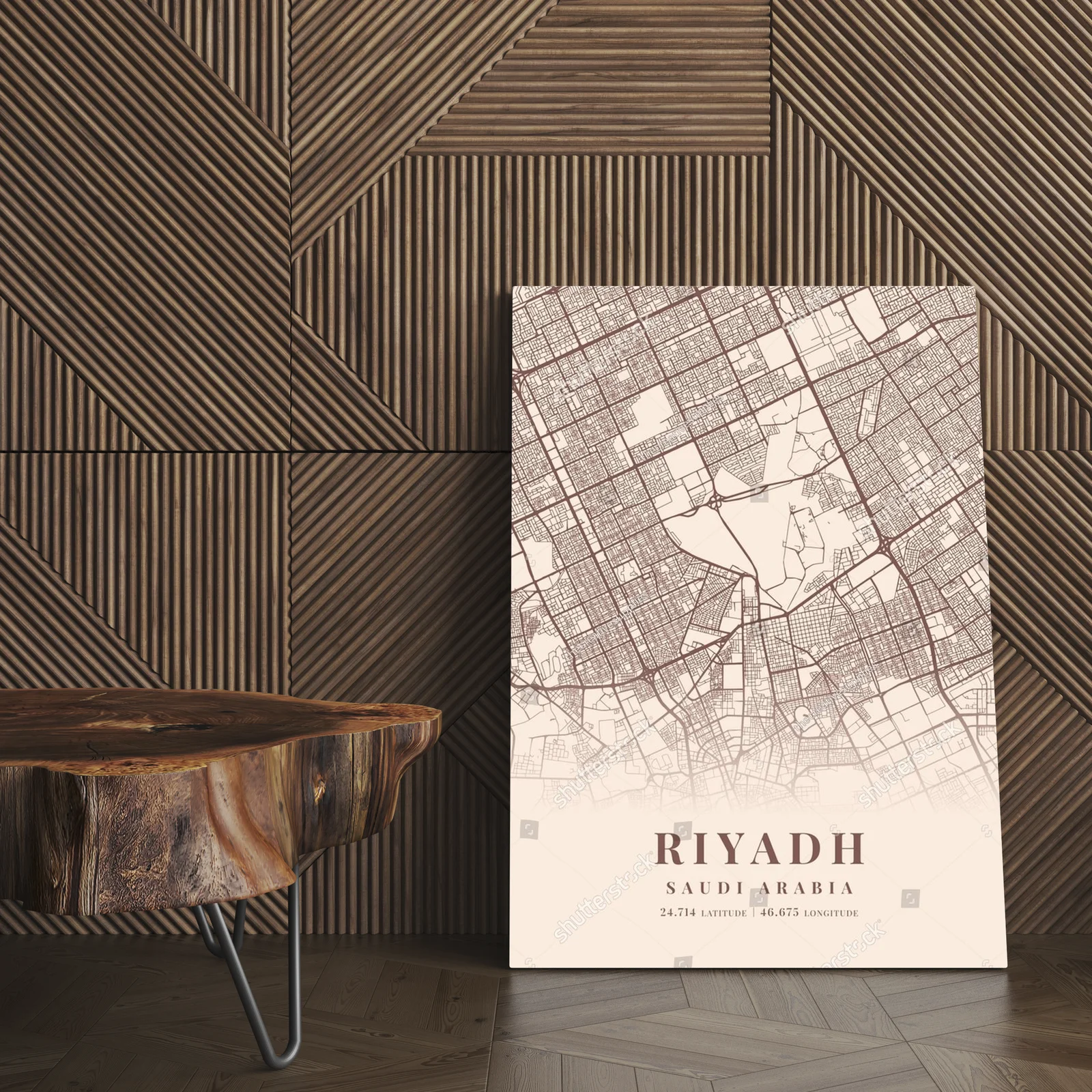 Riyadh w Kremie i Brązie - Urbanistyczny Szyk