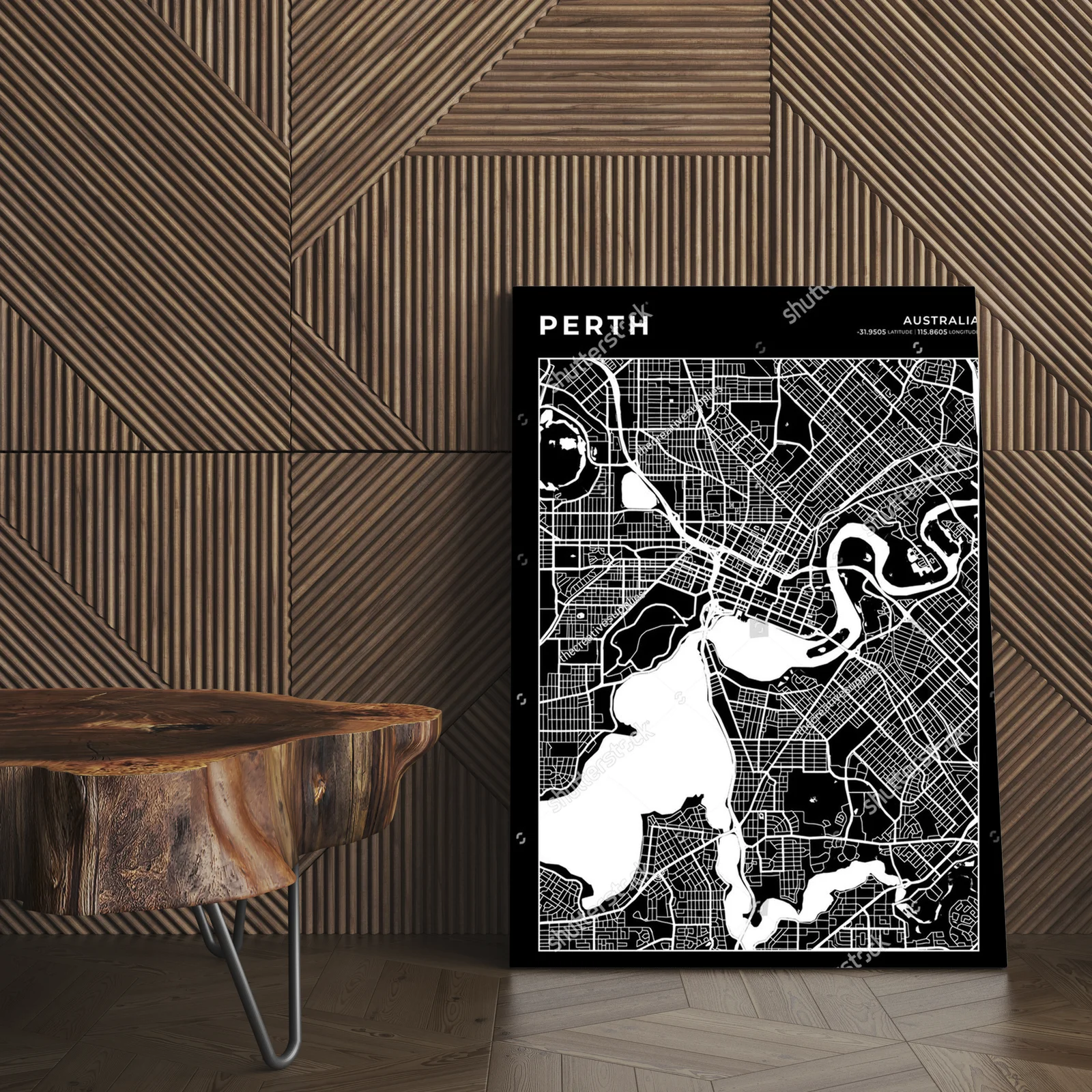 Mistyka ulic Perth w minimalistycznej aranżacji