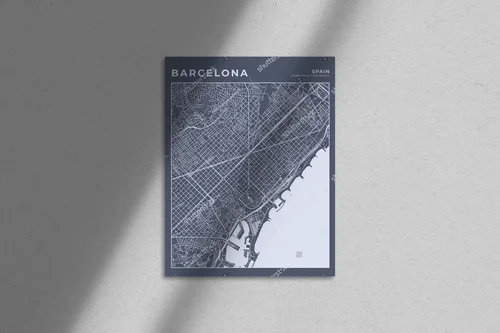 Barcelona w odcieniach szarości – minimalistyczny krajobraz