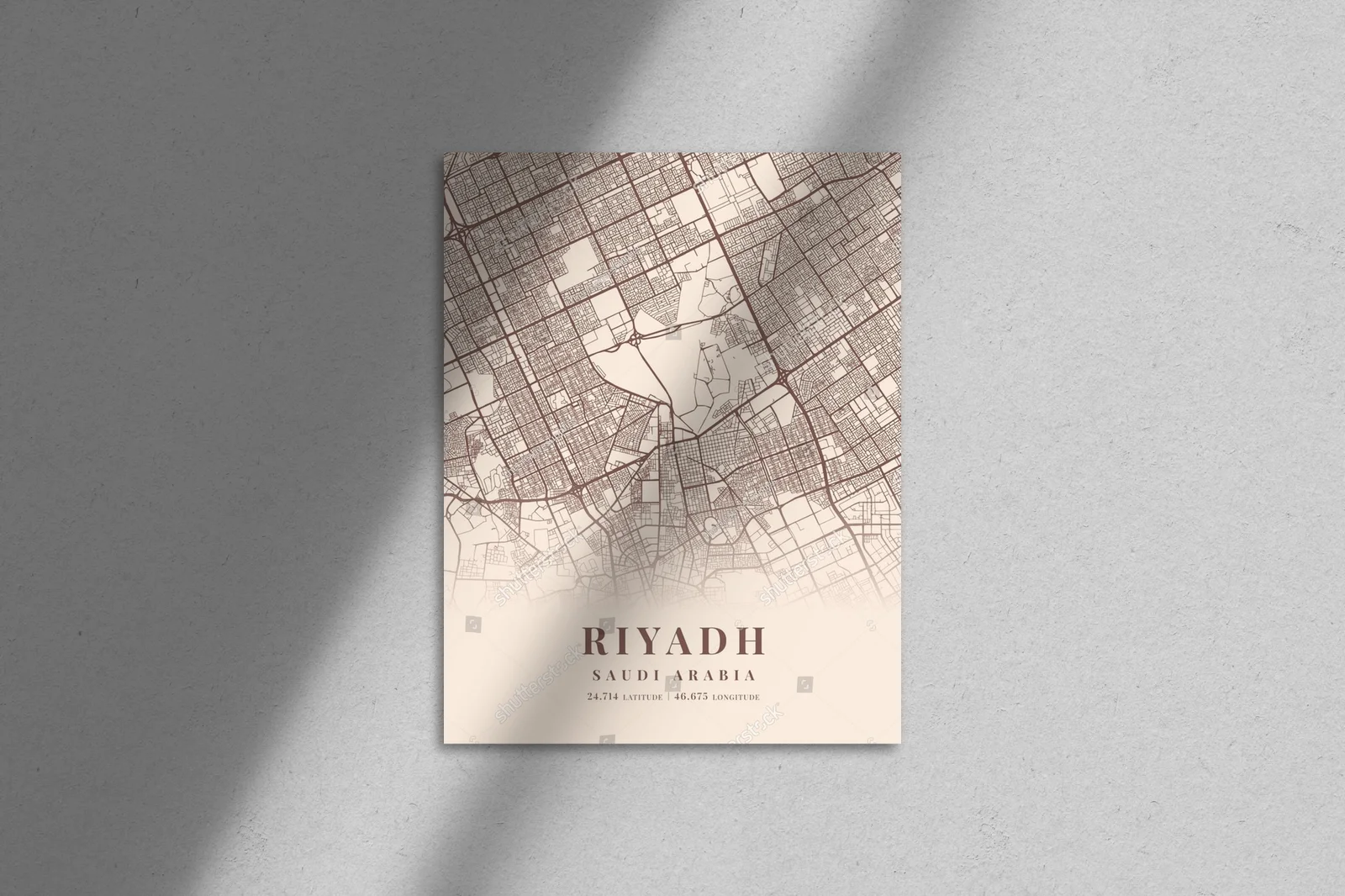 Riyadh w Kremie i Brązie - Urbanistyczny Szyk