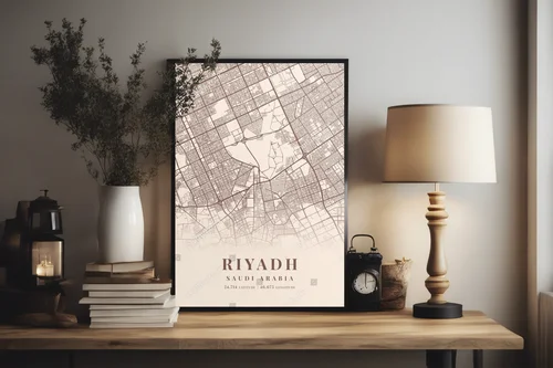 Riyadh w Kremie i Brązie - Urbanistyczny Szyk