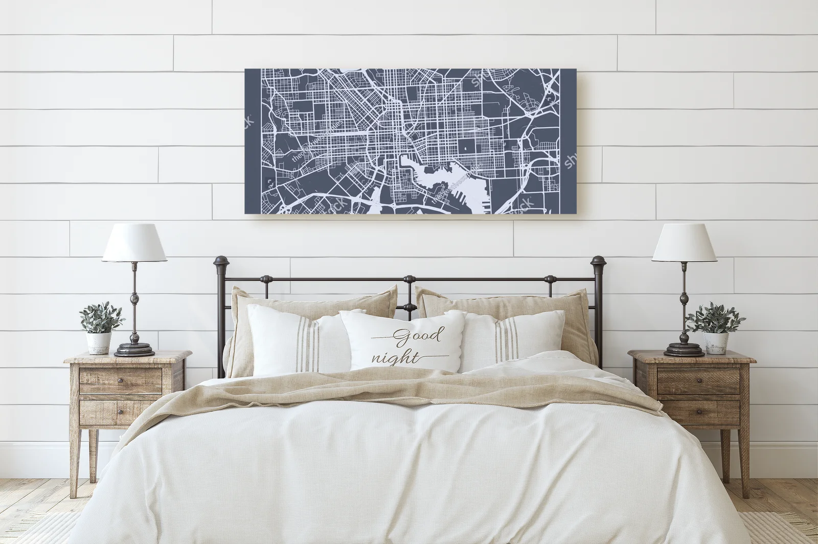 Baltimore w odcieniach szarości – artystyczna kompozycja