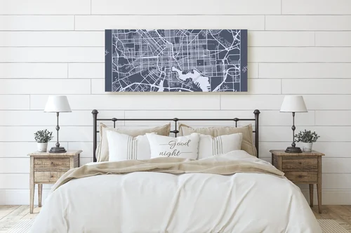 Baltimore w odcieniach szarości – artystyczna kompozycja