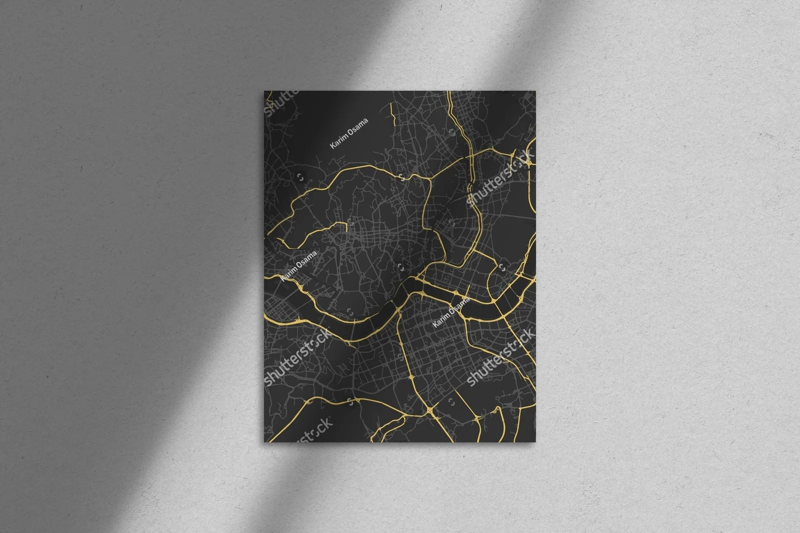 Seoul: Artystyczna mapa stolicy Korei Południowej