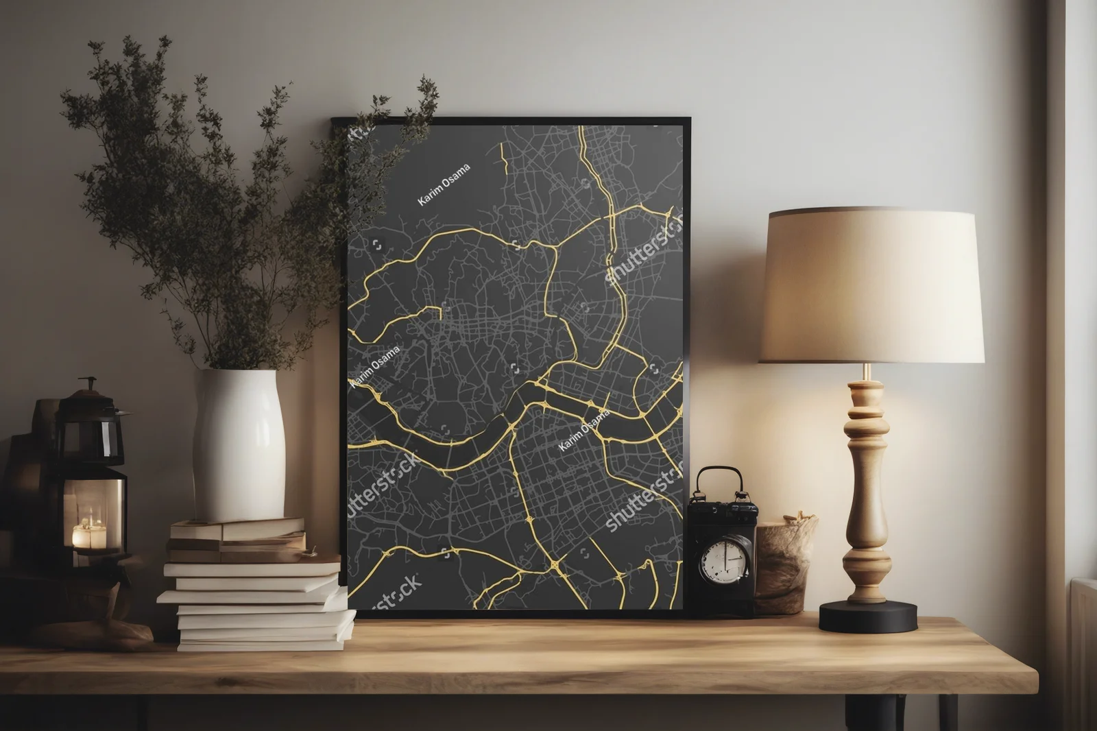 Seoul: Artystyczna mapa stolicy Korei Południowej