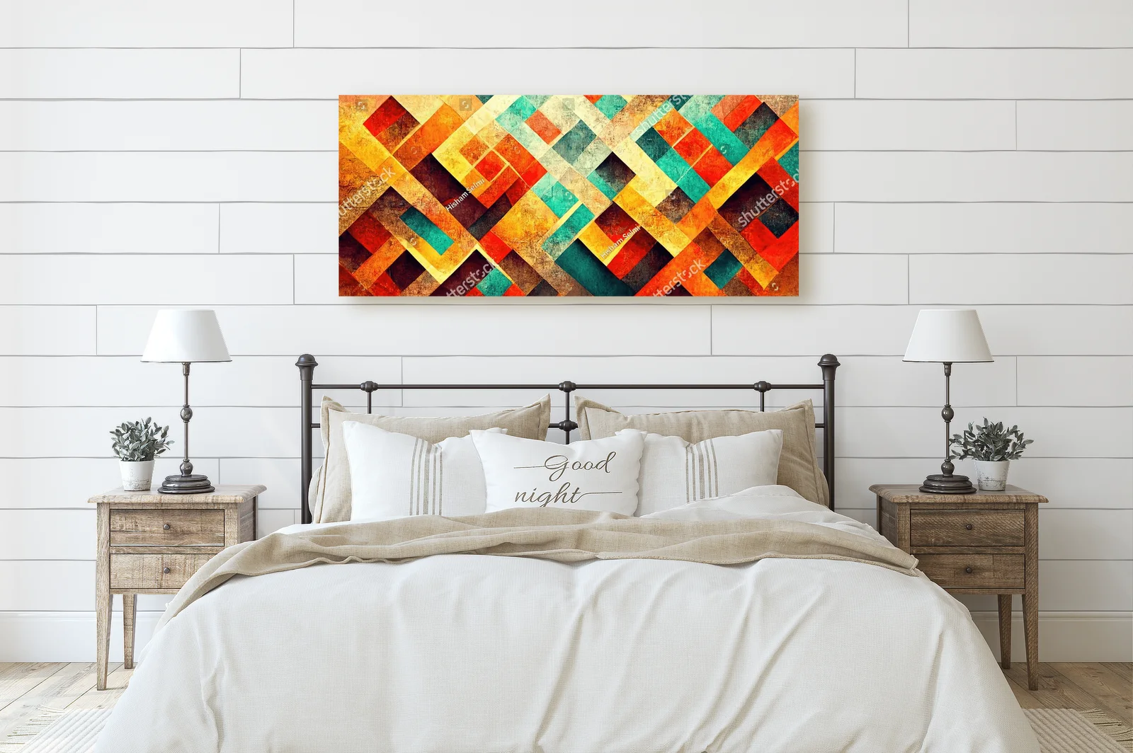 Abstrakcyjna harmonia pastelowych odcieni