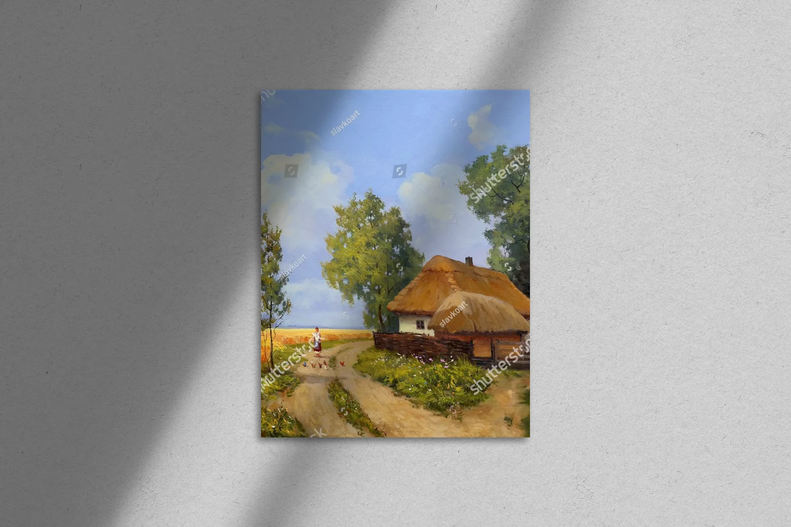 Letnie marzenia wśród złotych pól