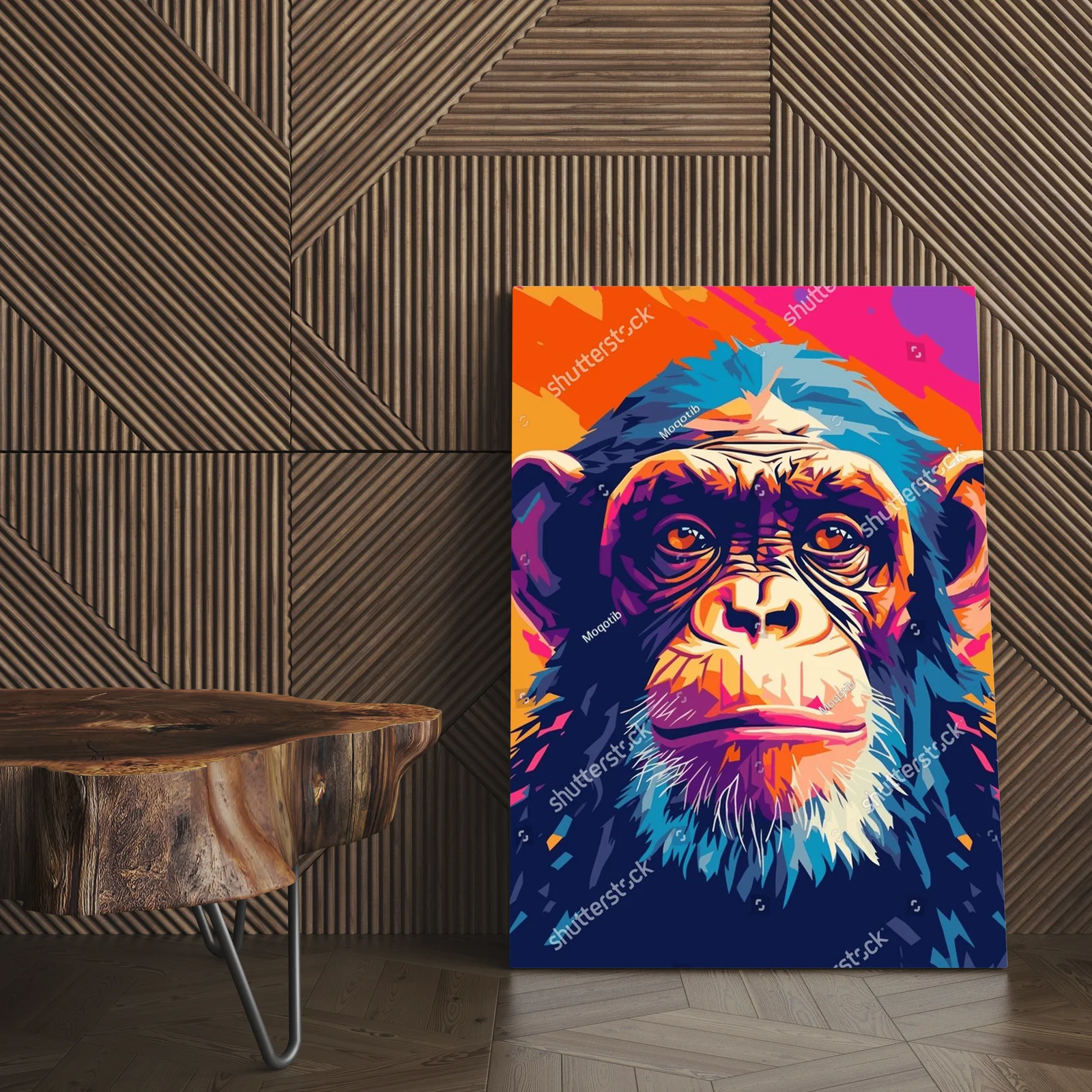 Fascynujący świat pop artu zwierząt w odważnych kolorach