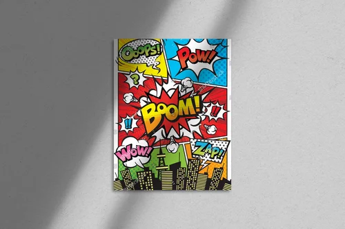 Miejska fantazja w komiksowym stylu