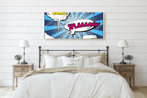 Kreatywna kompozycja w komiksowym stylu