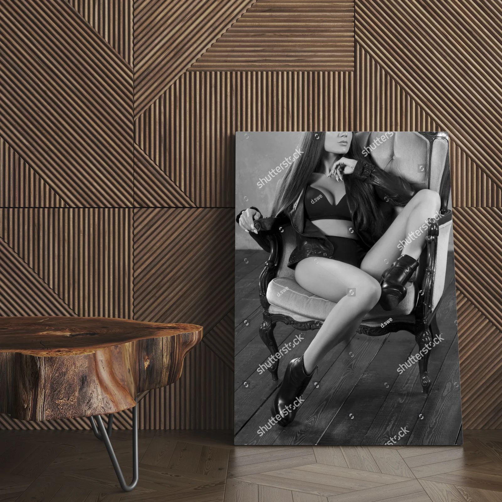 Elegancka sensualność w odcieniach szarości