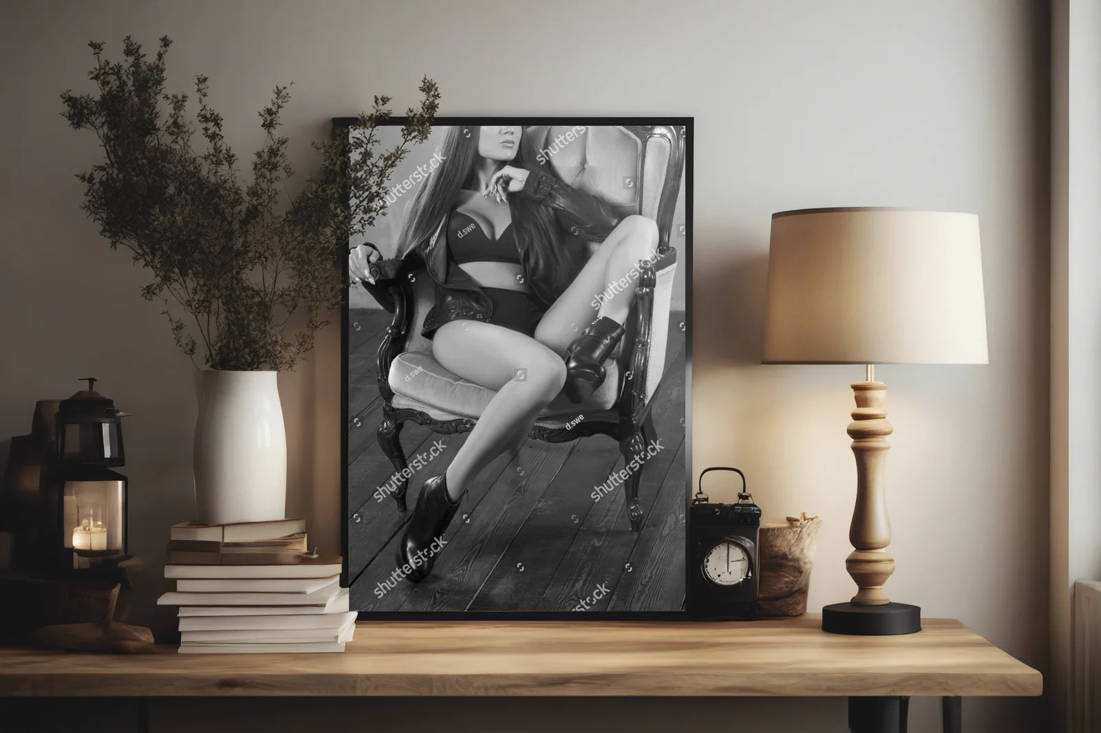 Elegancka sensualność w odcieniach szarości