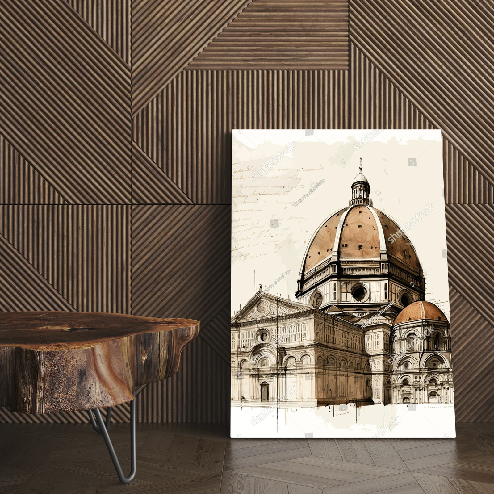 Florencja w pastelowych odcieniach aquarelli