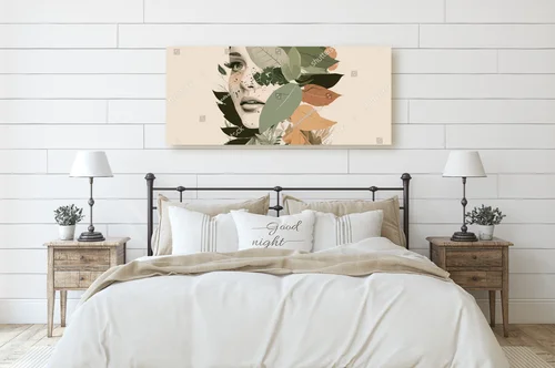 Botaniczna kompozycja w stylu boho