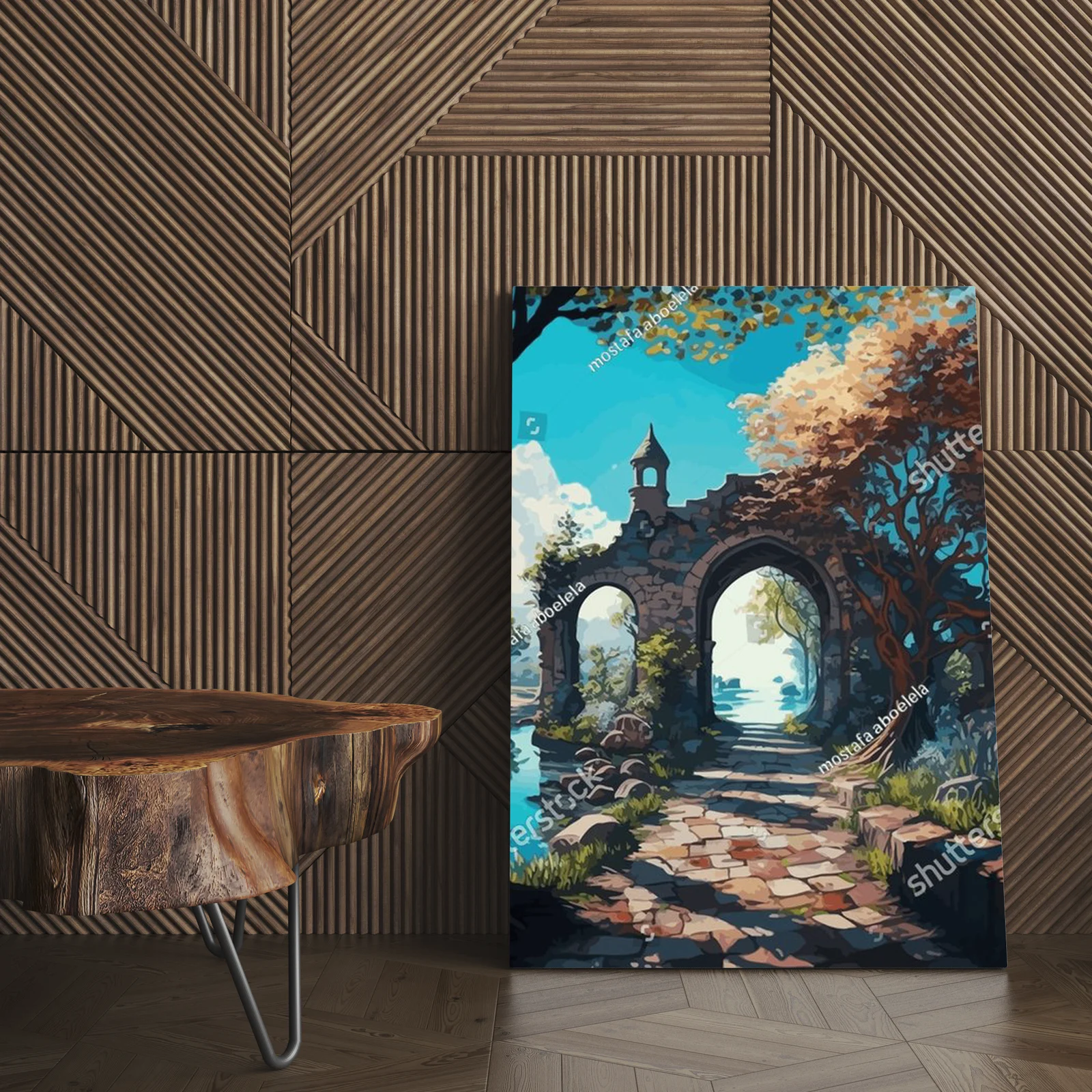 Magiczny świat baśni w żywych kolorach