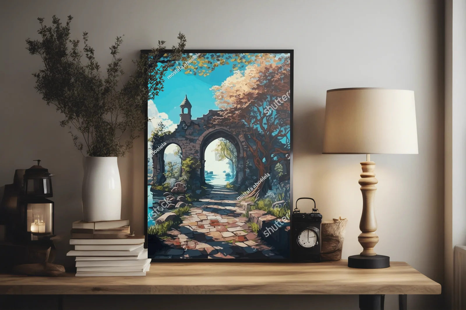 Magiczny świat baśni w żywych kolorach