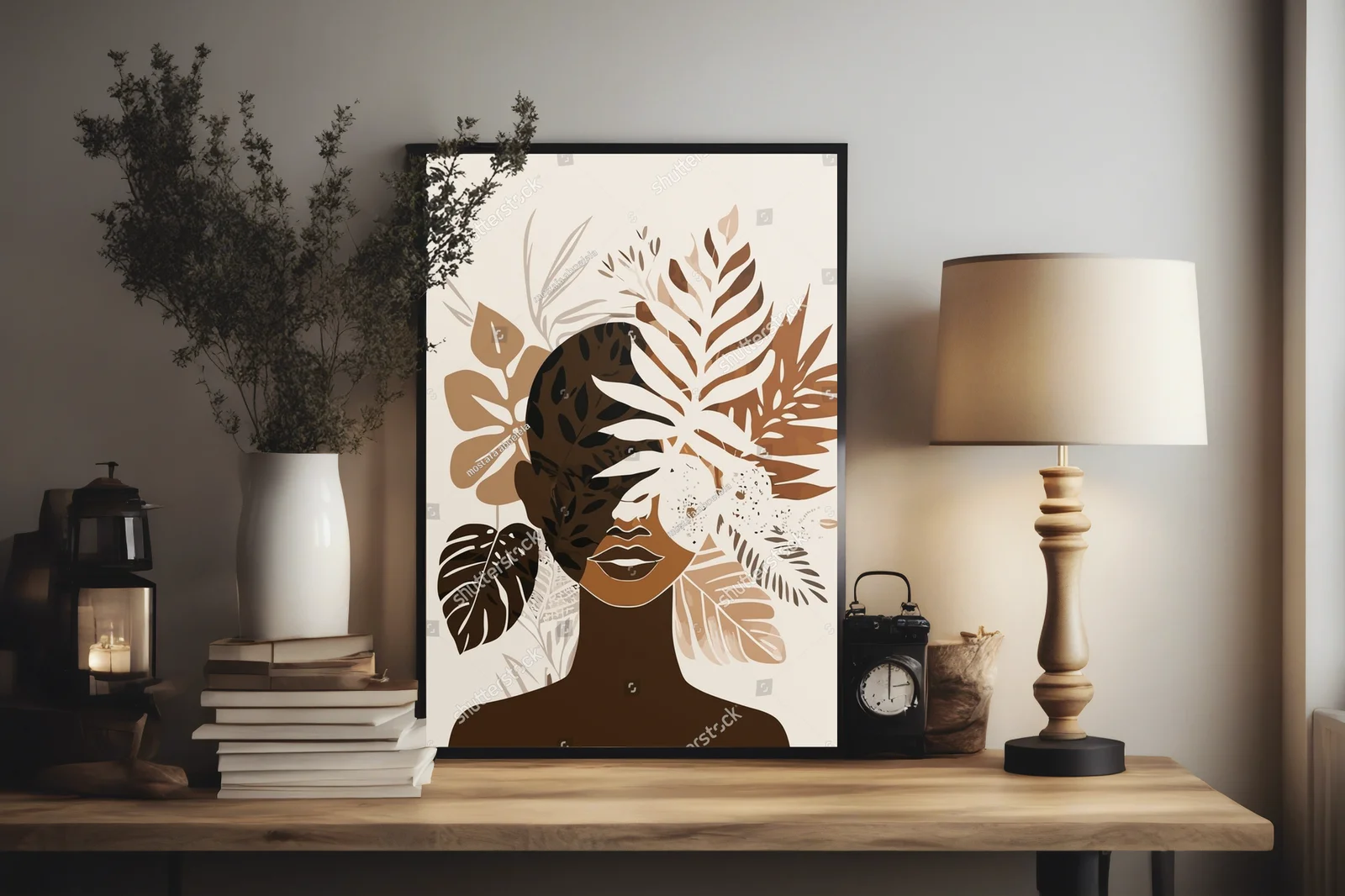 Botaniczna kompozycja w stylu boho z kobiecym akcentem