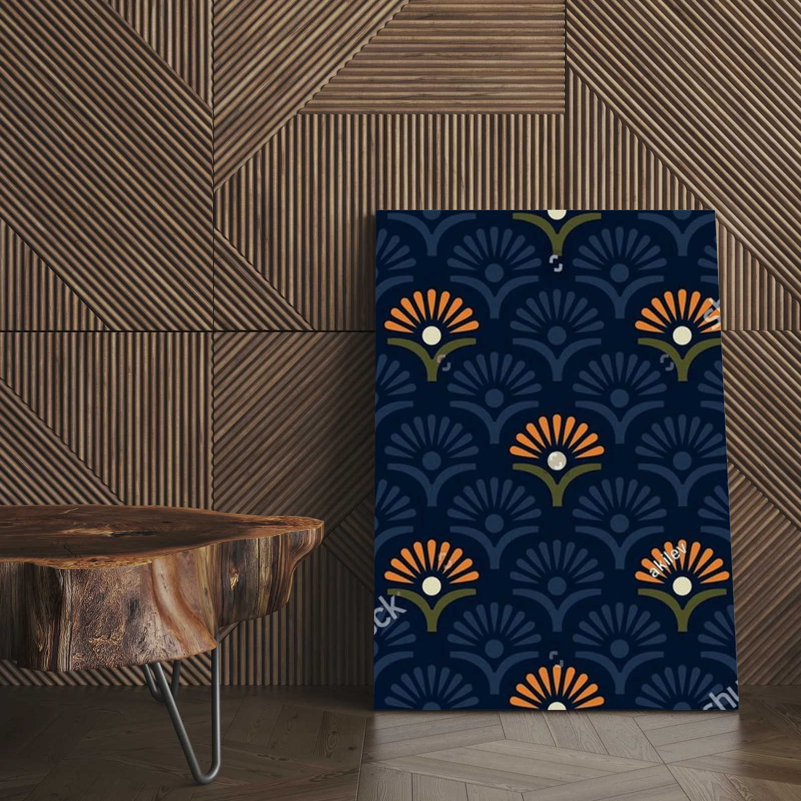 Elegancka kompozycja w niebieskich odcieniach