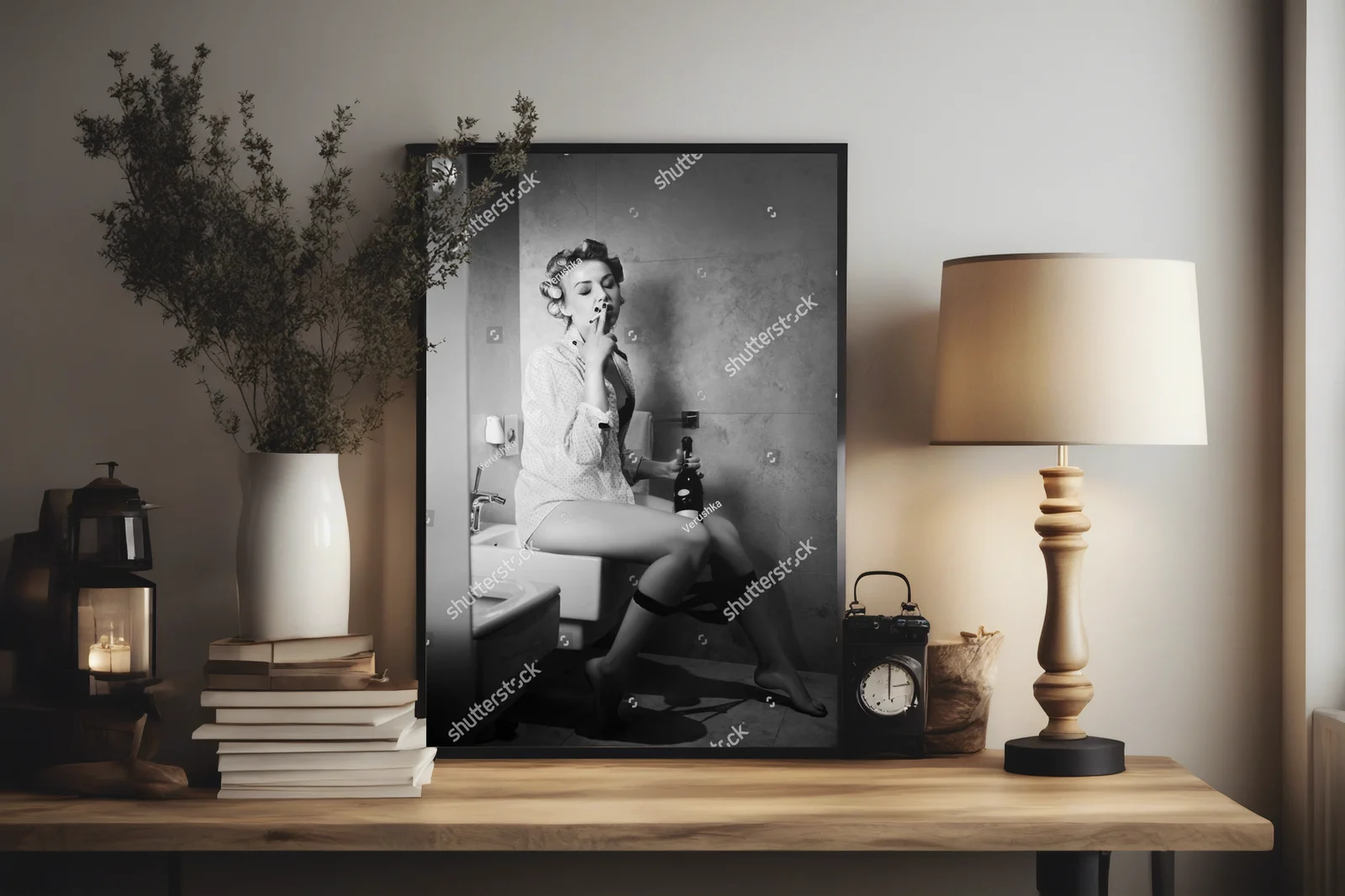 Mistyka dziewczęcej elegancji w retro klimacie