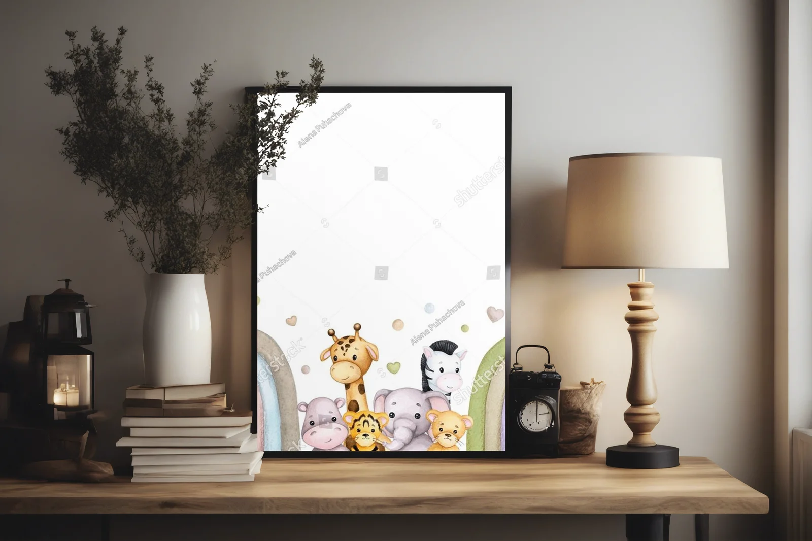 Urocze safari w pastelowych barwach