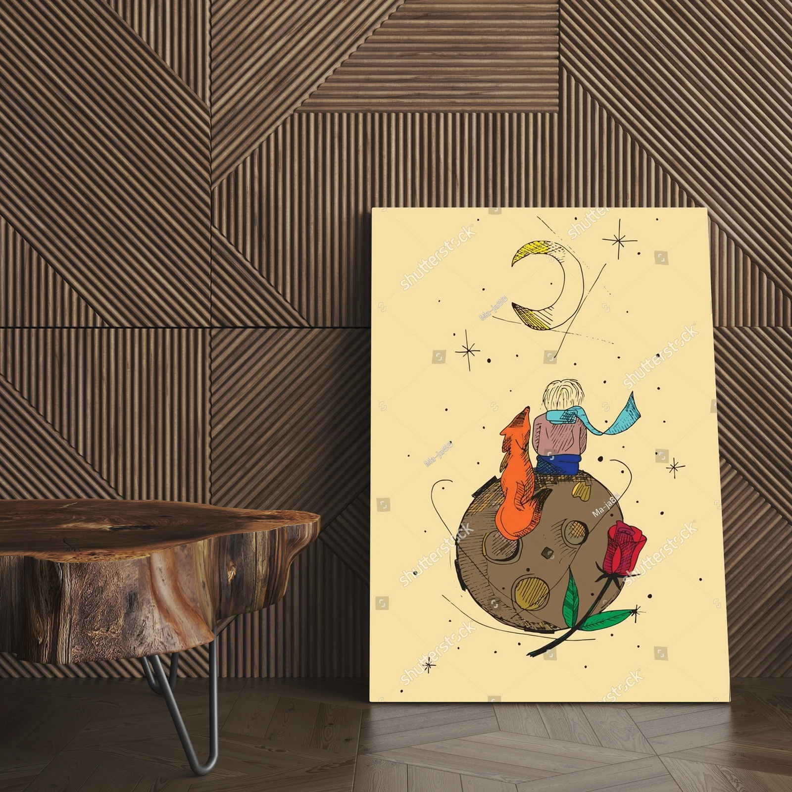 Urokliwy little prince w pastelowej harmonii