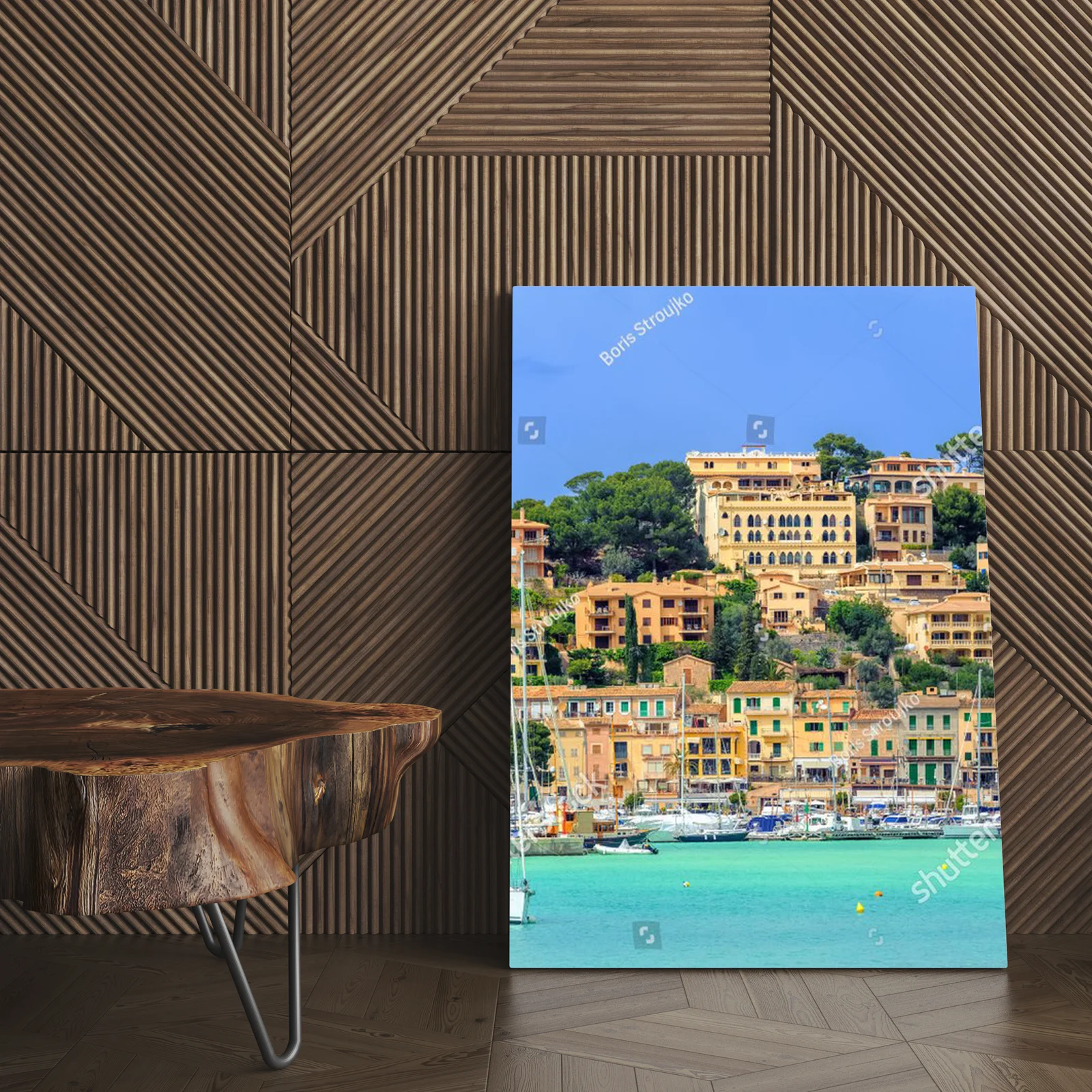Zachwycająca panorama Port de Soller w balearskich błękitach