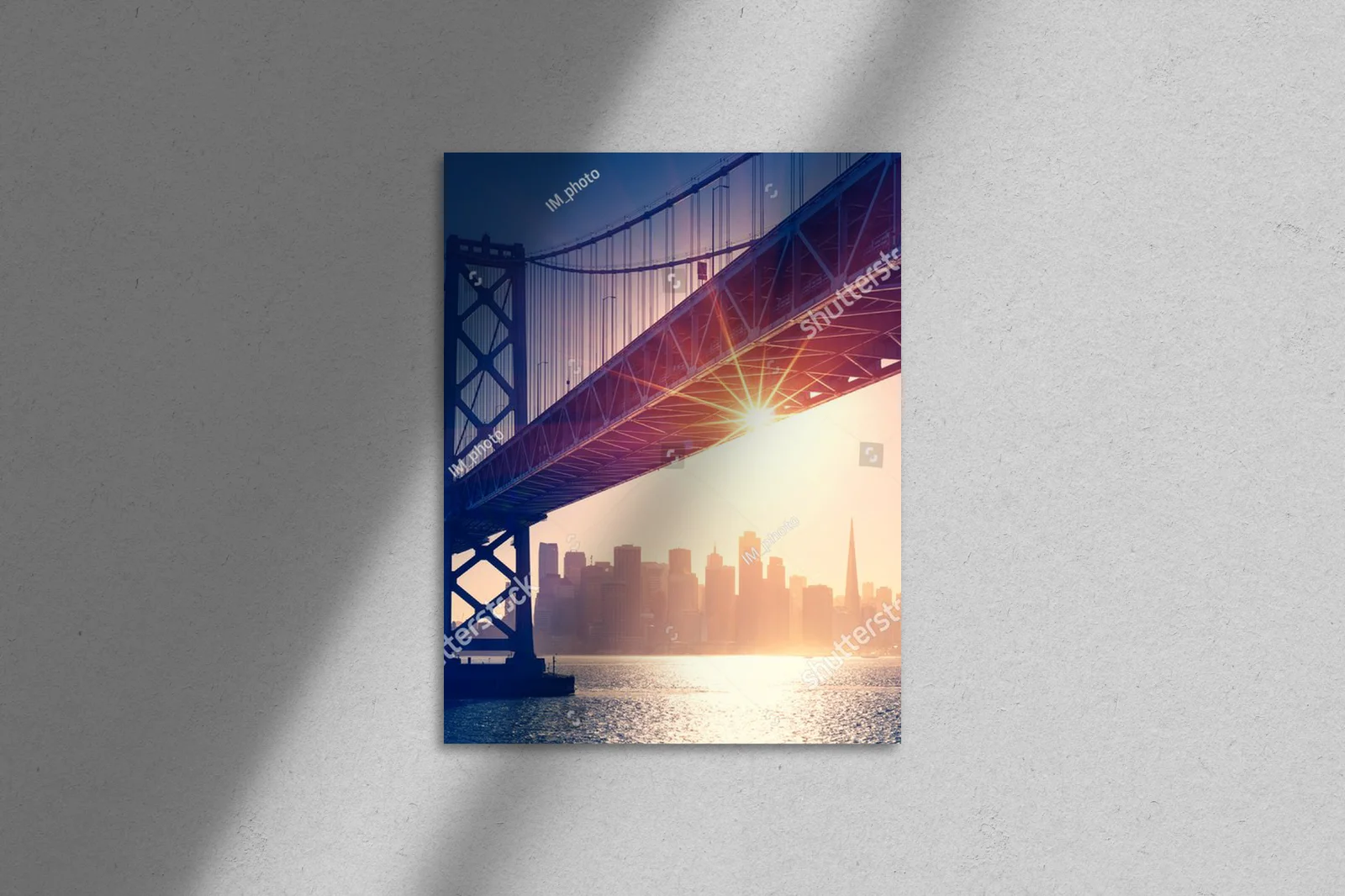 Zachwycający widok San Francisco w wieczornych barwach