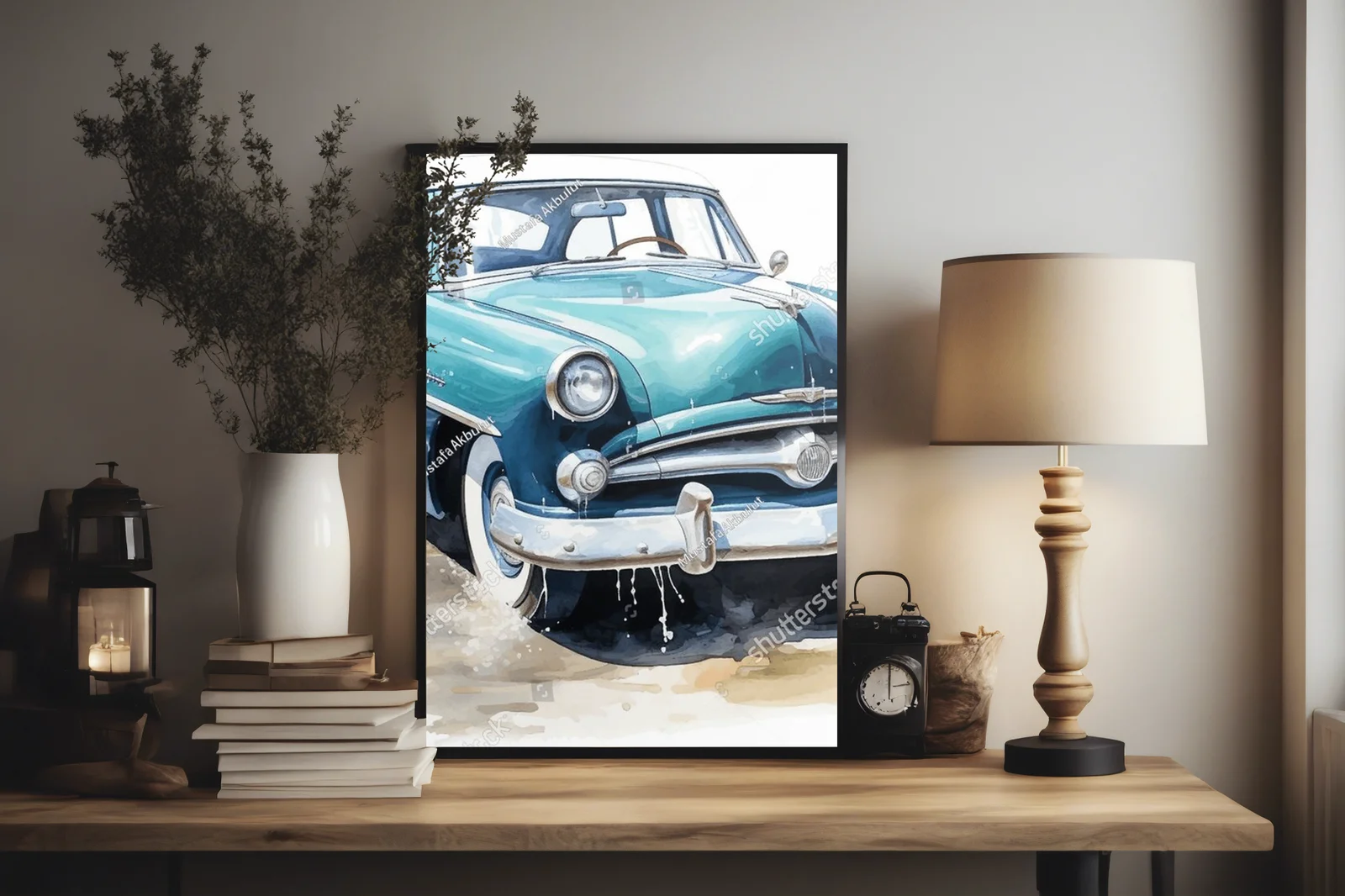 Wintage'owa klasyka motoryzacji w eleganckim stylu