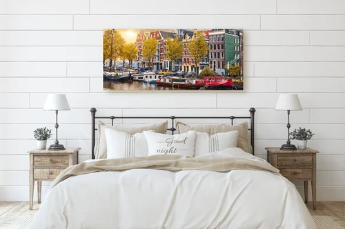 Zachwycające tańczące kamienice Amsterdamu
