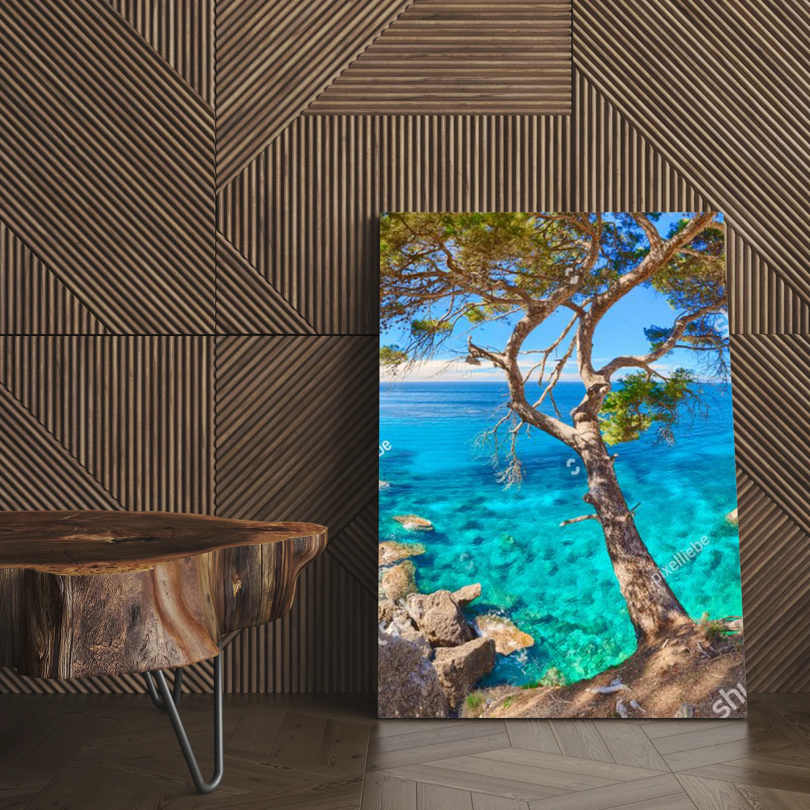 Magia Cala Deia w pastelowych niebieskościach