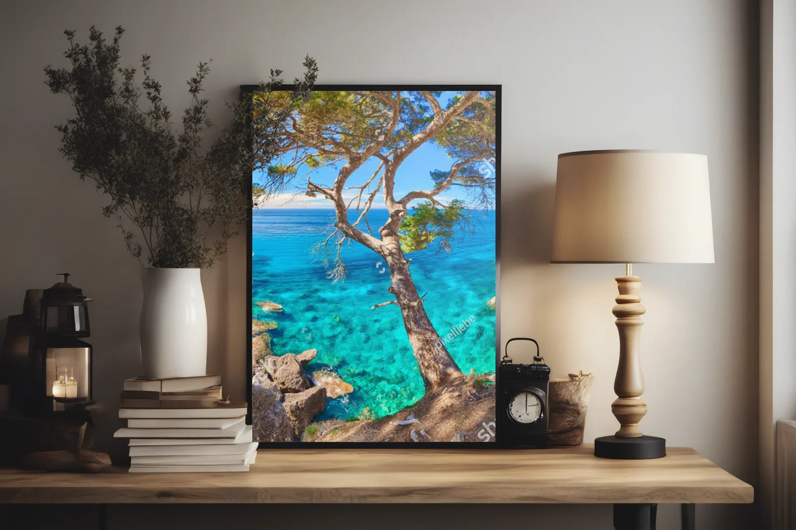 Magia Cala Deia w pastelowych niebieskościach