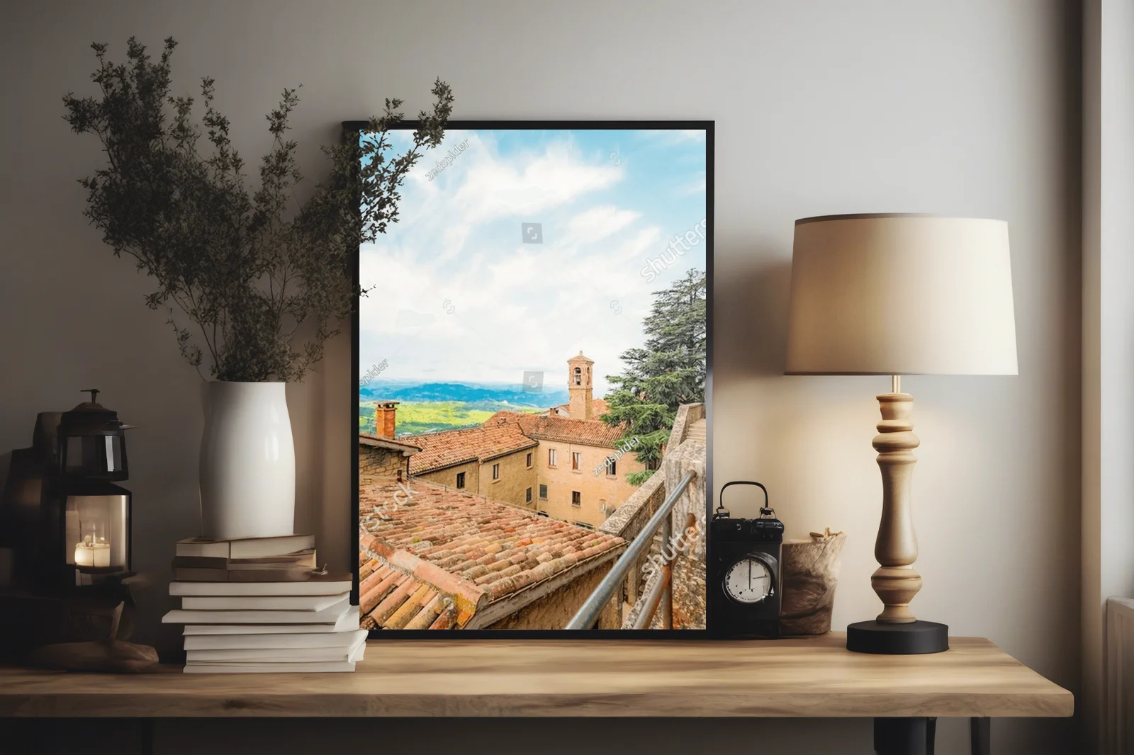 Zachwycająca panorama San Marino w letnich barwach