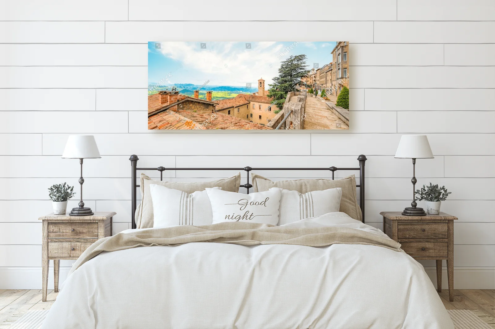 Zachwycająca panorama San Marino w letnich barwach
