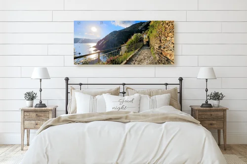 Magia Cinque Terre - ścieżka wśród błękitu