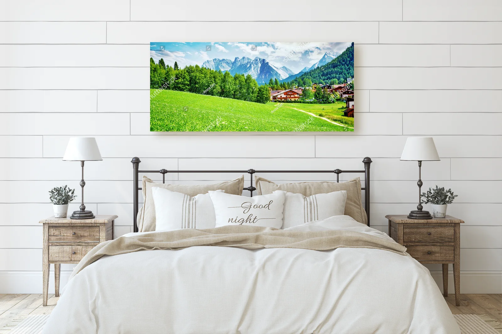 Urokliwy widok na alpejską wioskę Seefeld