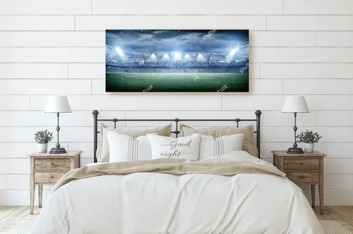 Magia nocnego stadionu pełnego emocji