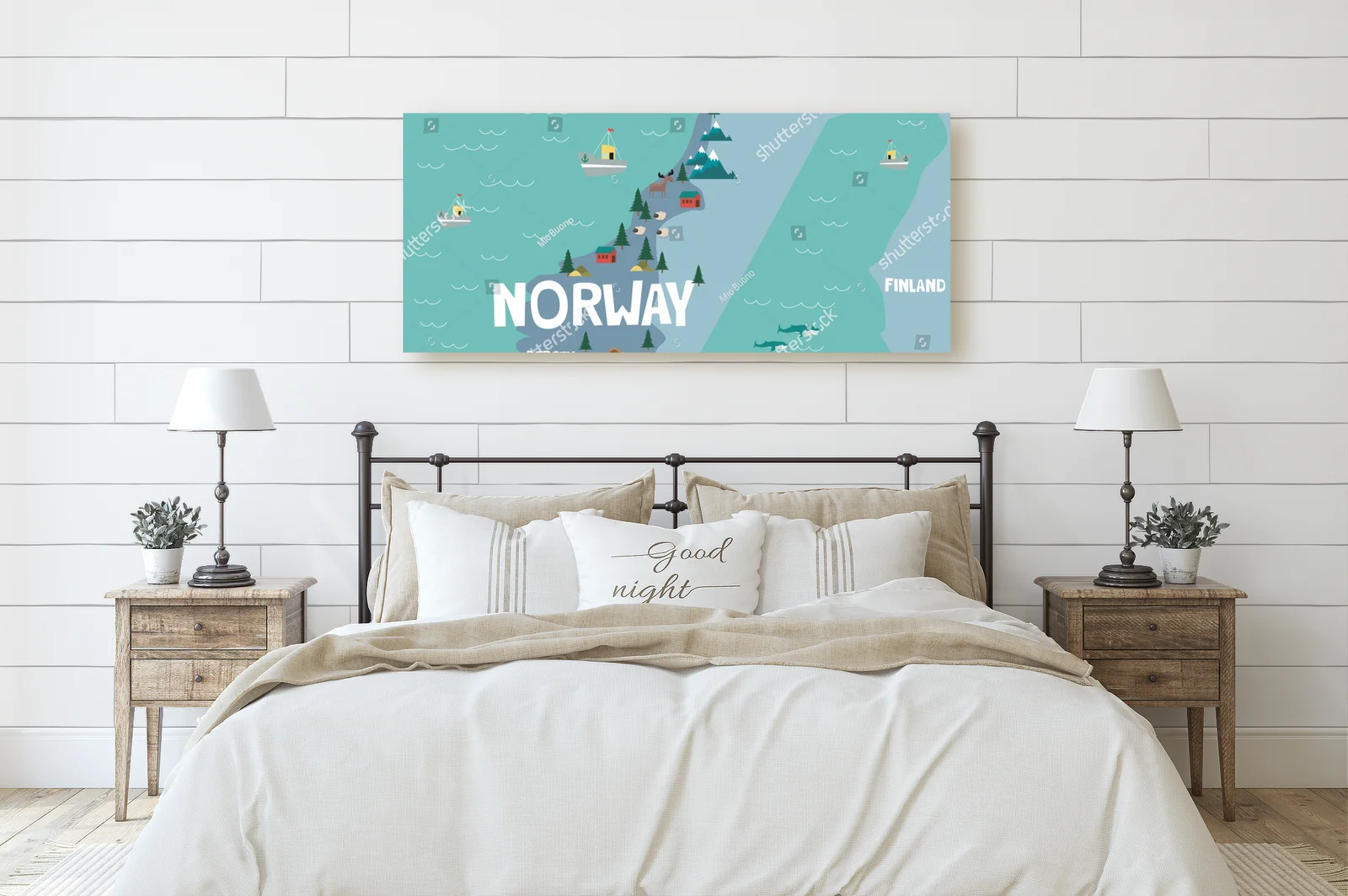 Niezwykła mapa Norwegii – krajobrazy i kultura