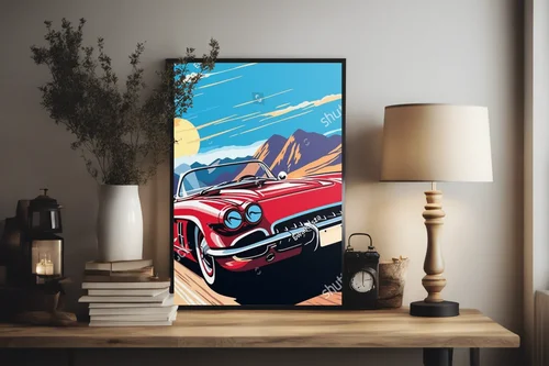 W retro wyścigu: kolorowa podróż przez emocje