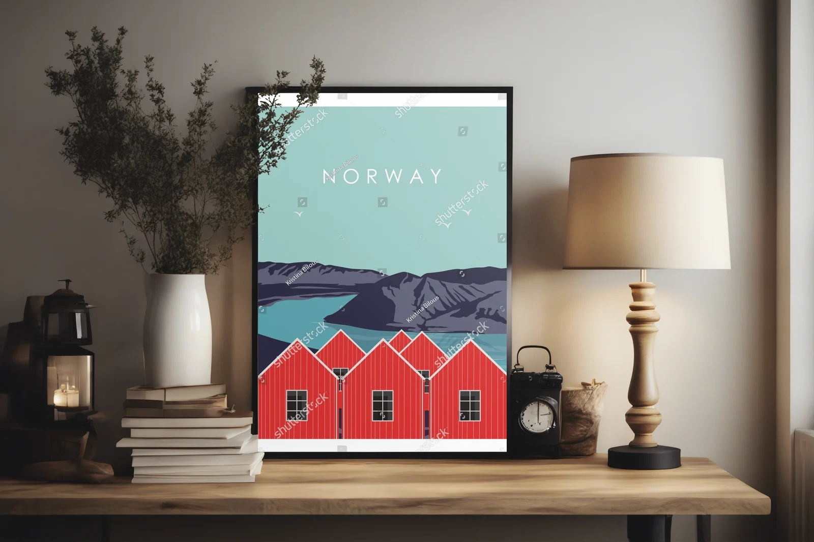 Norweskie fjordy w harmonijnych odcieniach