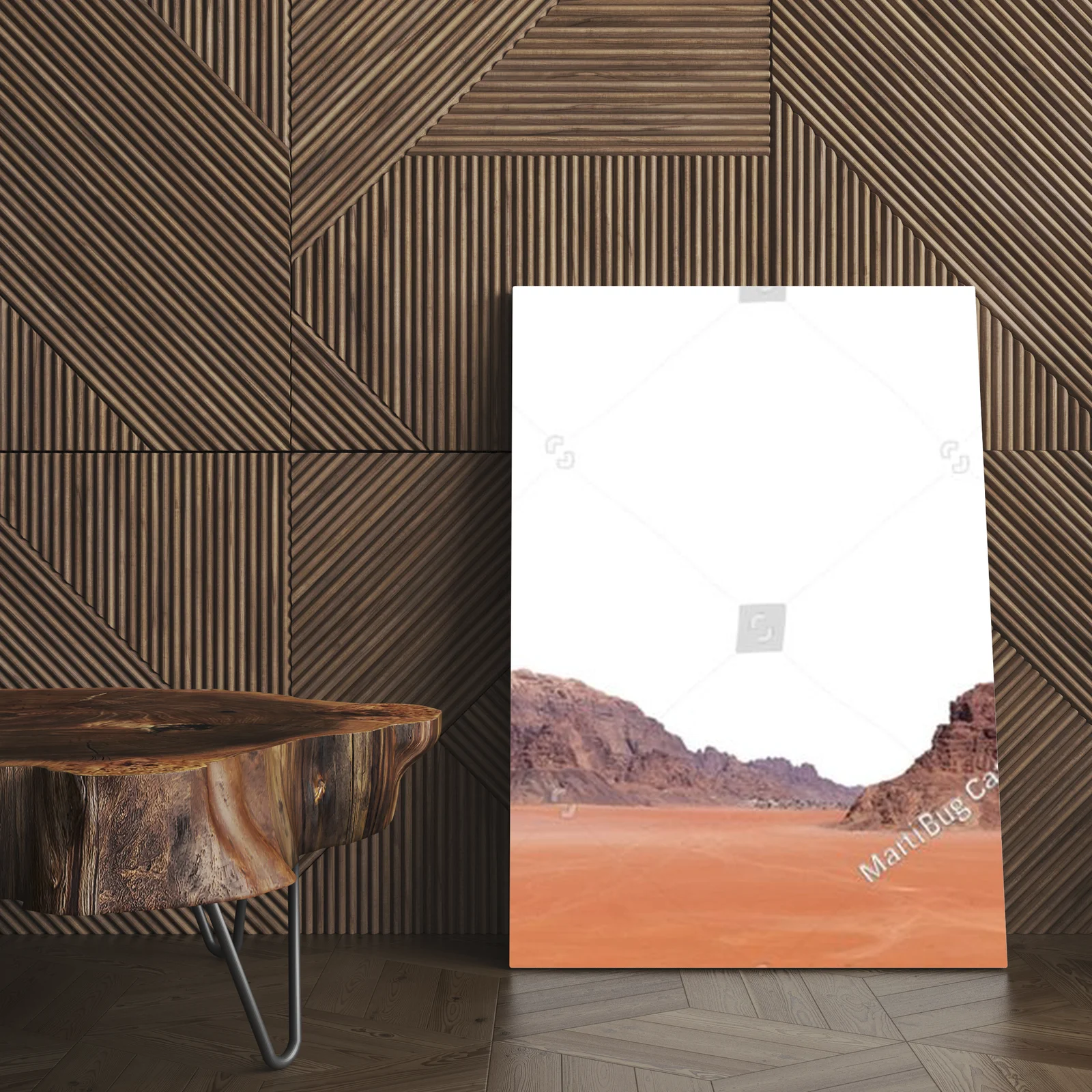 Czarujący krajobraz pustyni Wadi Rum w Jordanii