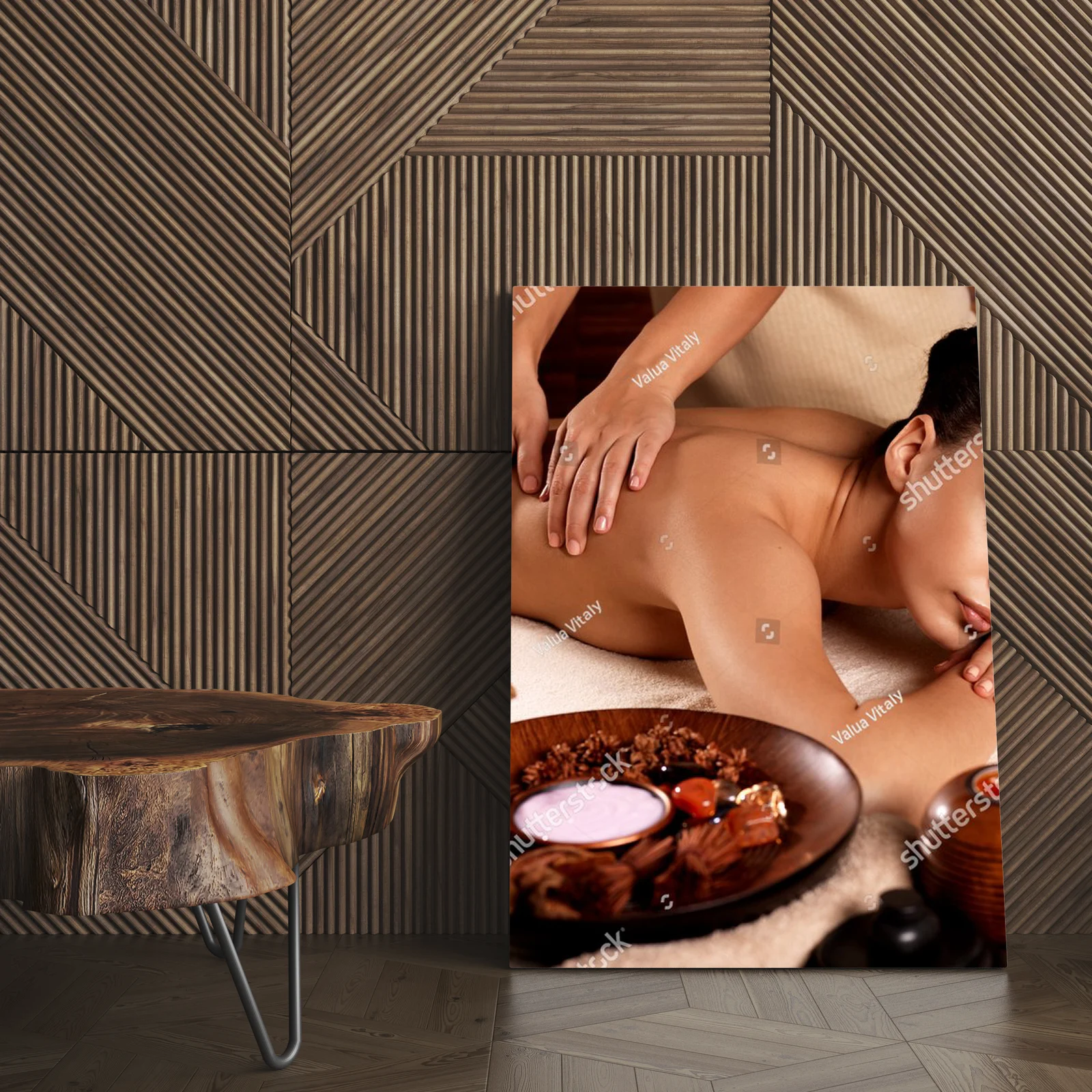 Relaksujący masaż w eleganckim salonie SPA