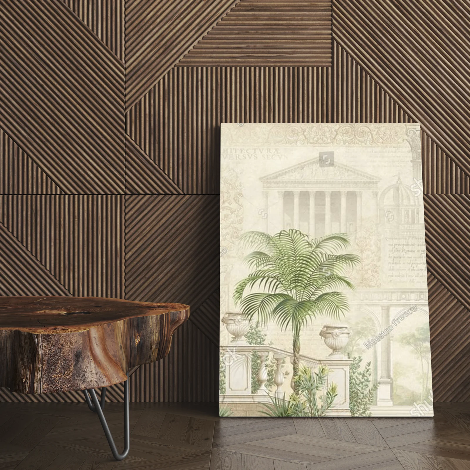 Tropikalna architektura w delikatnych pastelach