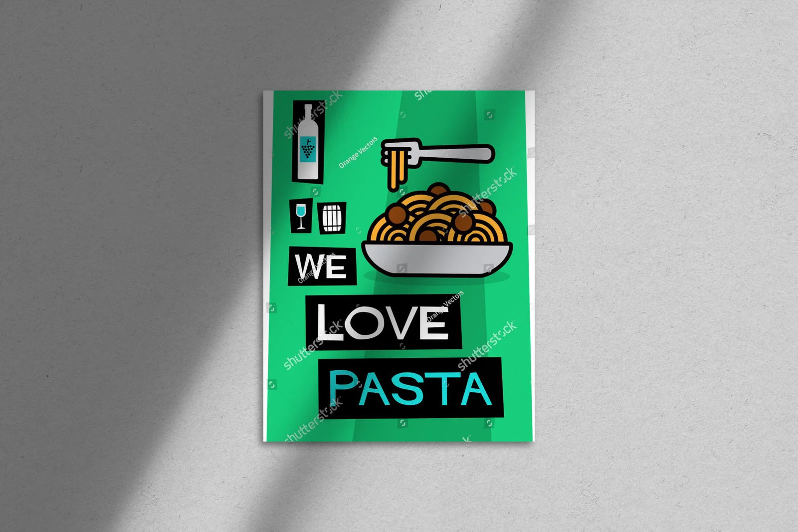 Retro Pasta: Artystyczna kompozycja kulinarnej pasji